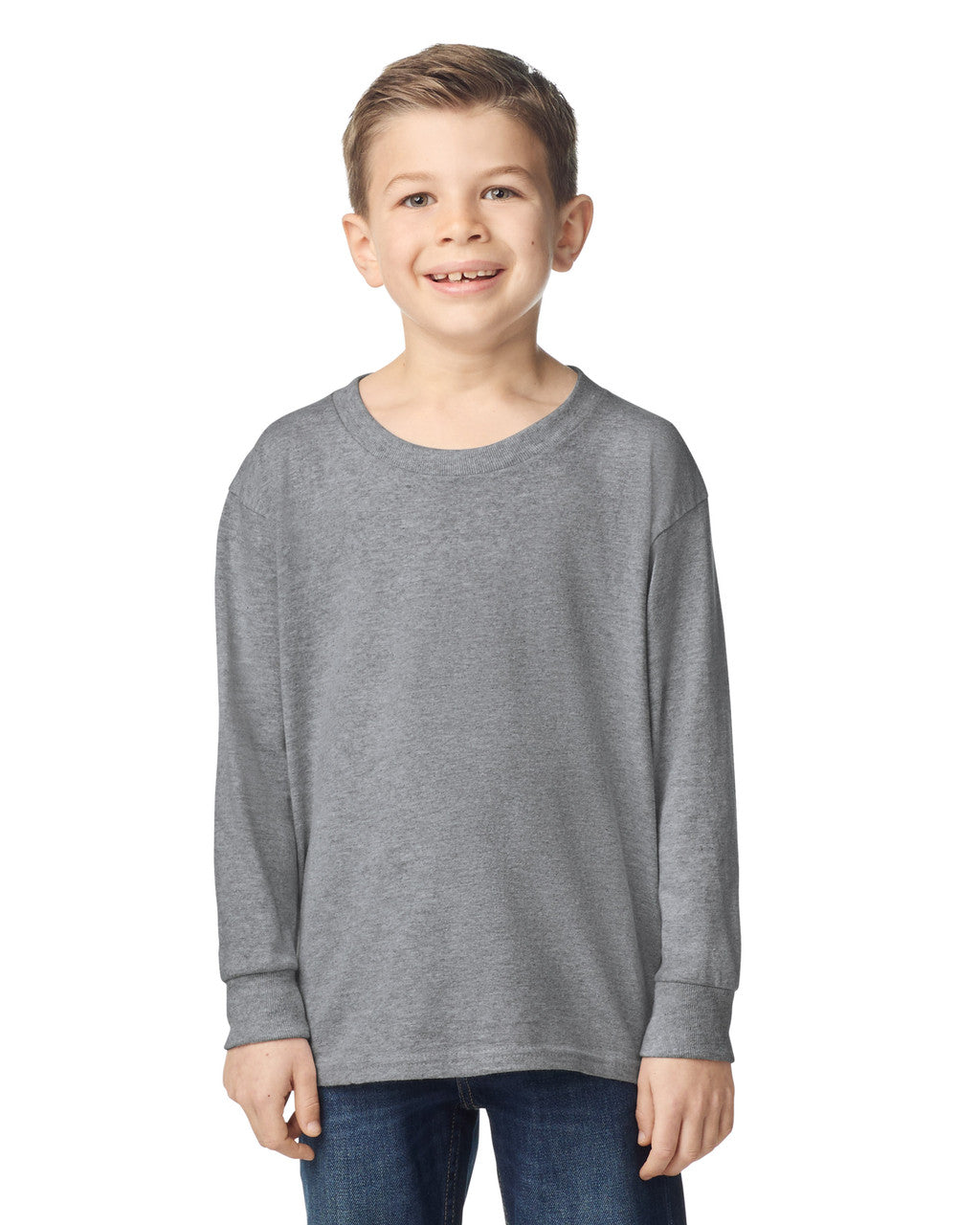 Custom Gildan G540B Youth Long-Sleeve T-Shirt – Upload Your Design
