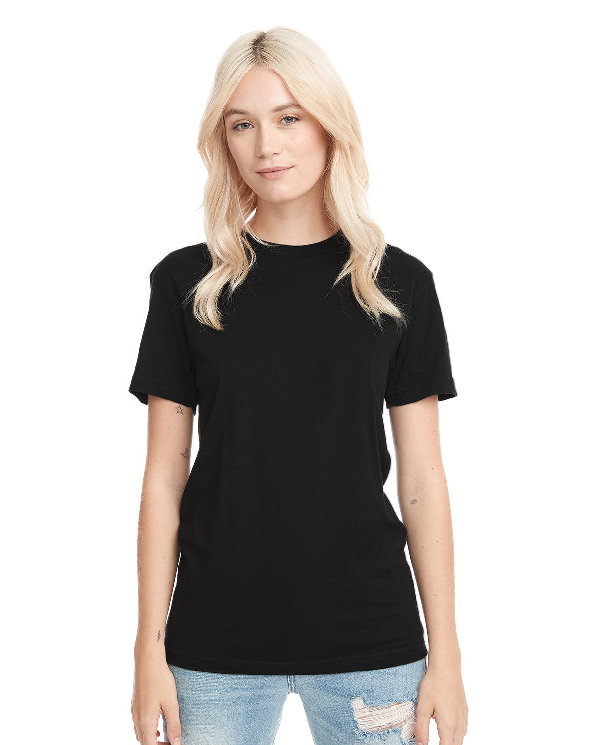 Next Level 6010 Black T-shirt front
